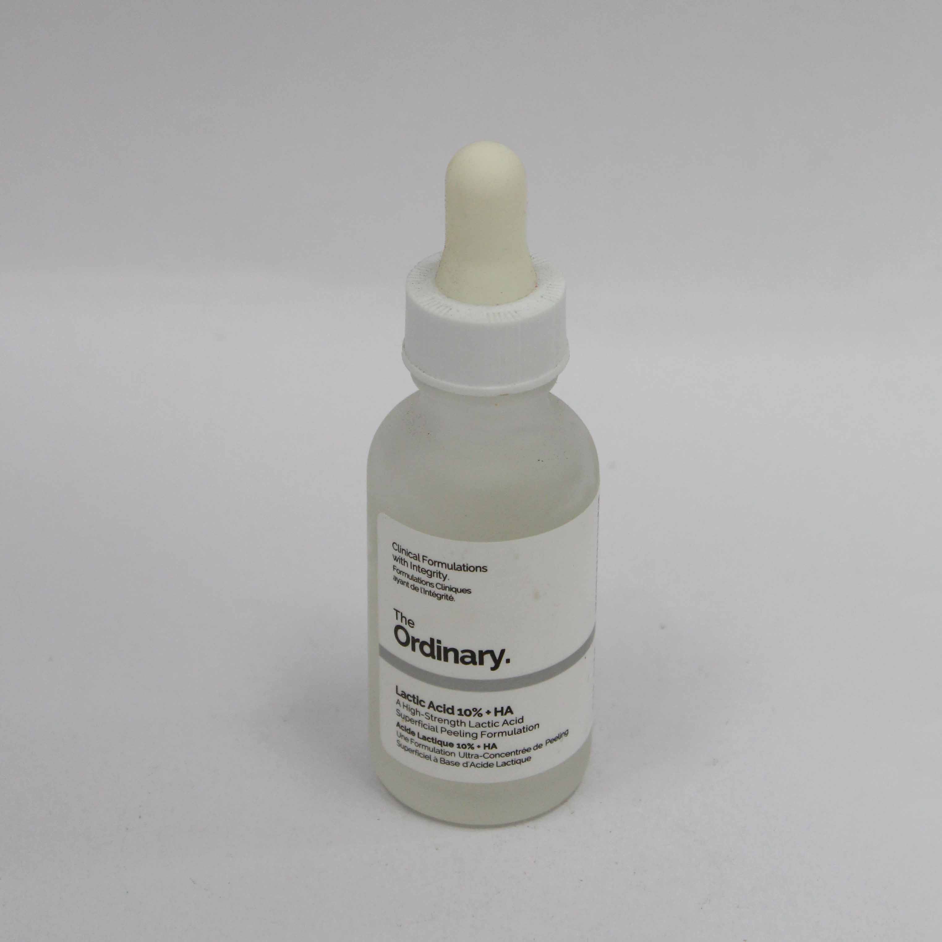 سرم لاکتیک اسید 10 درصد و هیالورونیک اسید اوردینری حجم 30 میل