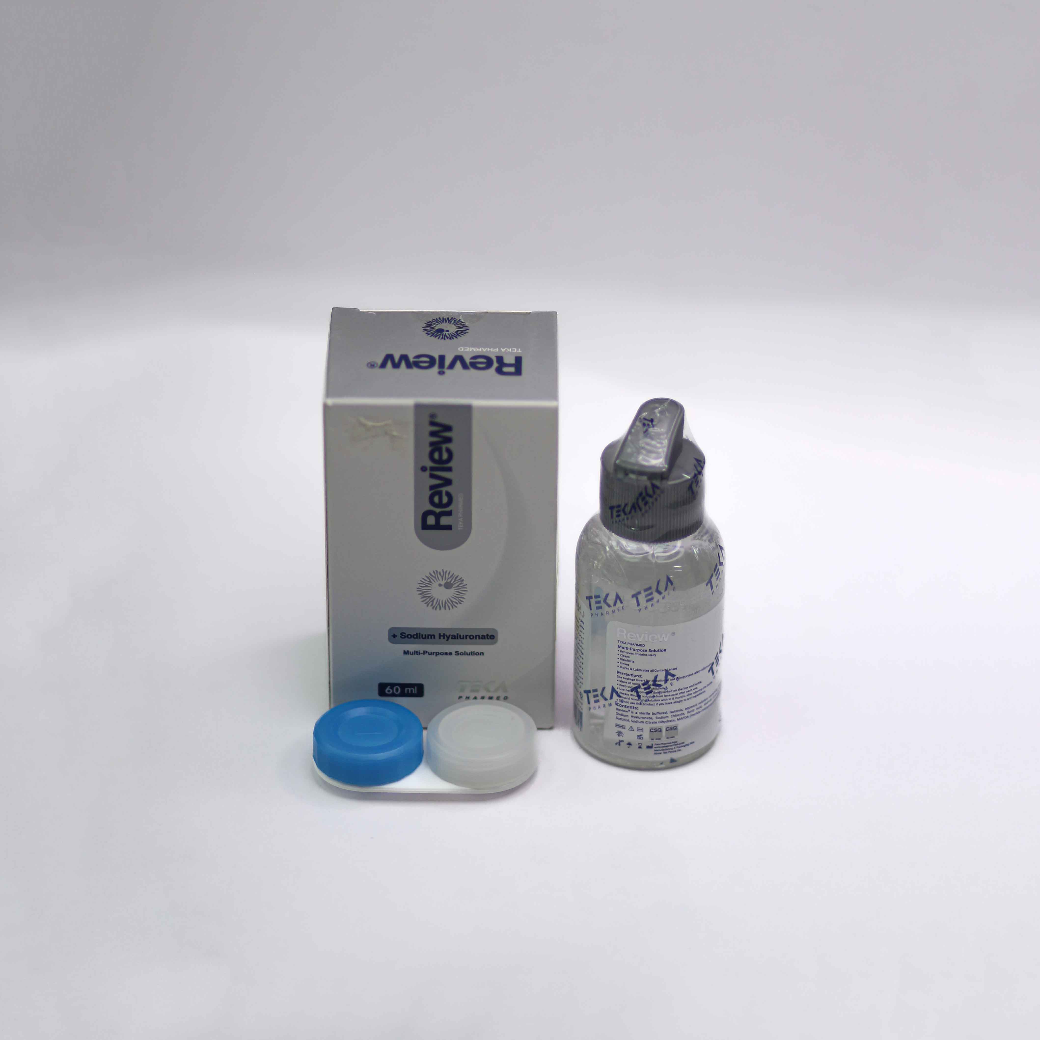 محلول شستشو لنز چند منظوره ریویو (120 میلی لیتر)