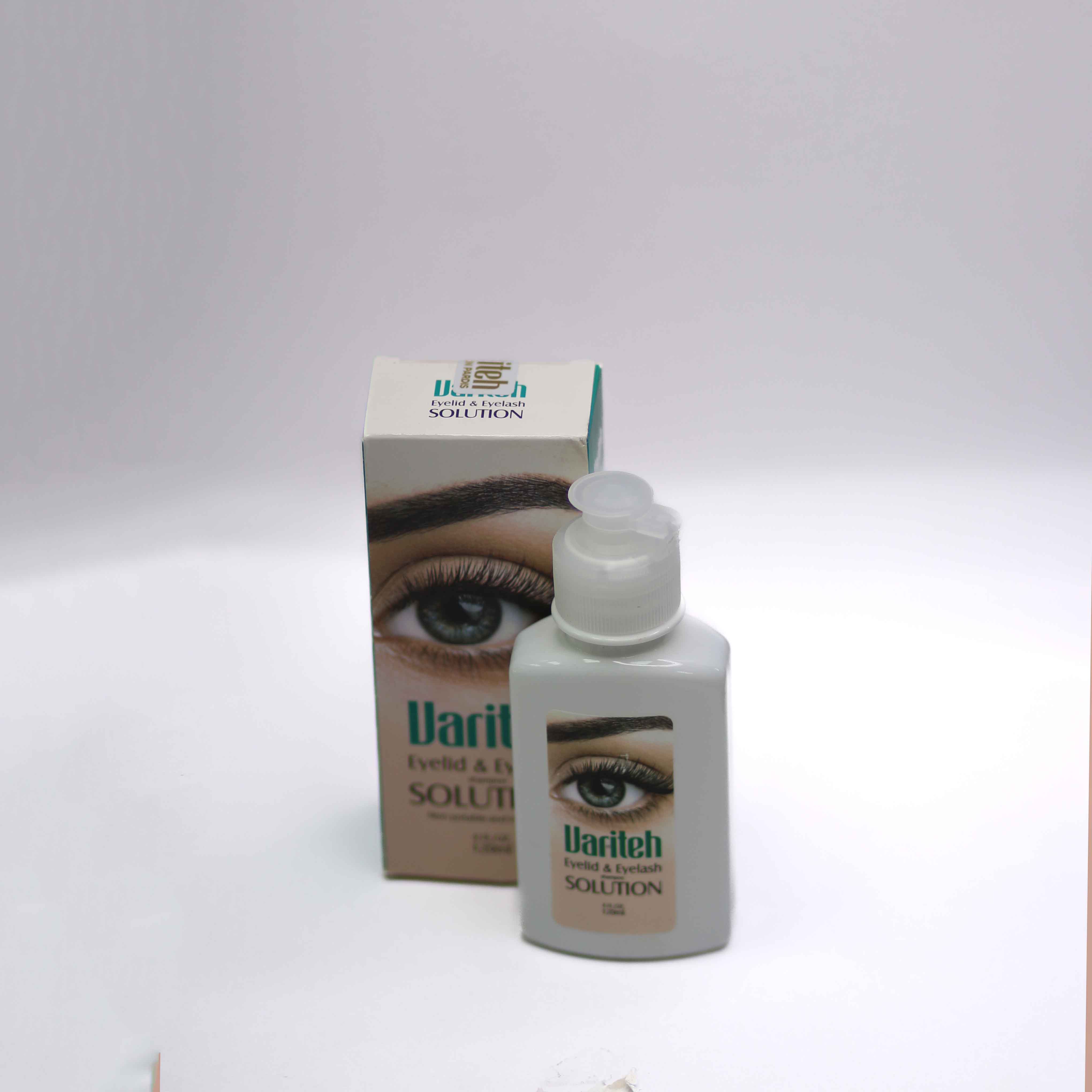 محلول شستشو پلک و مژه واریته مدل 012 مناسب انواع پوست حجم 120 میلی لیتر